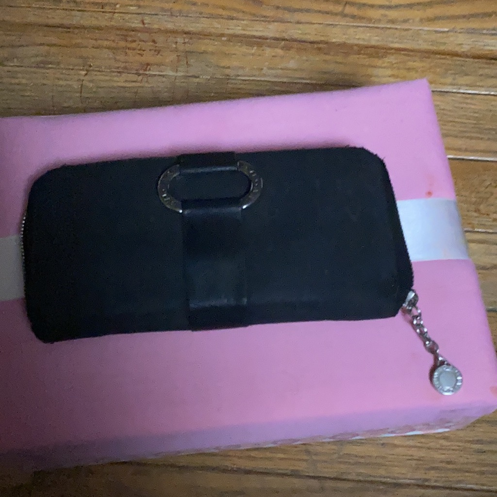 Bulgari Black Long Authentic Wallet